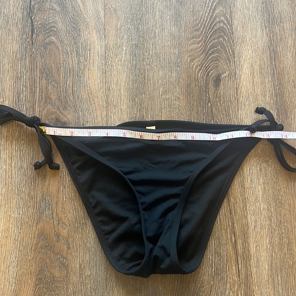 La Vie En Rose bikini bottom solid black with mesh detail - Picture 5 of 7